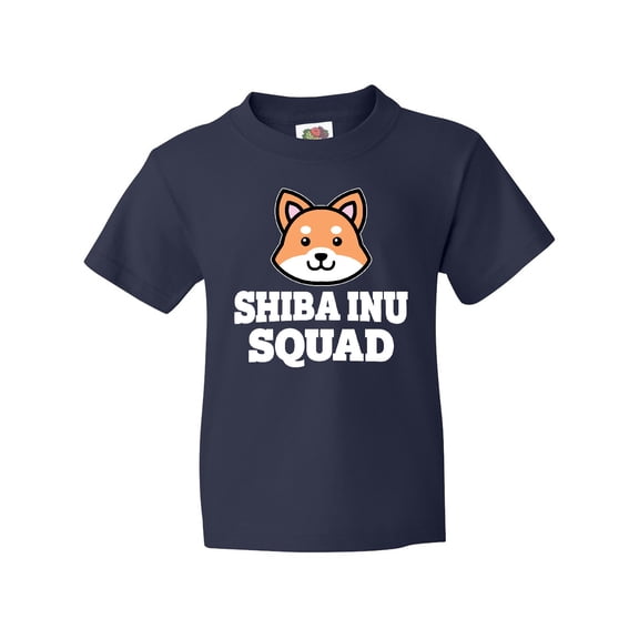 Inktastic Dog Shiba Inu Squad Youth T-Shirt