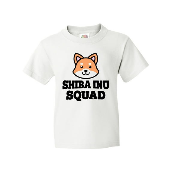 Inktastic Dog Shiba Inu Squad Youth T-Shirt