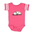 thumbnail image 1 of Inktastic Dog Tired Doodle Pup Boys or Girls Baby Bodysuit, 1 of 5