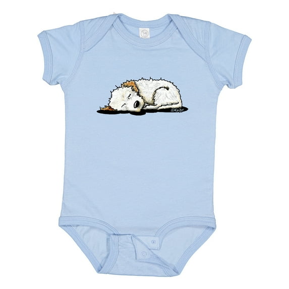 Inktastic Dog Tired Doodle Pup Boys or Girls Baby Bodysuit