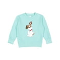 thumbnail image 1 of Inktastic Dog with Ear Up Toddler Sweatshirt, 1 of 4