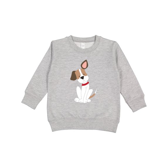 Inktastic Dog with Ear Up Toddler Sweatshirt
