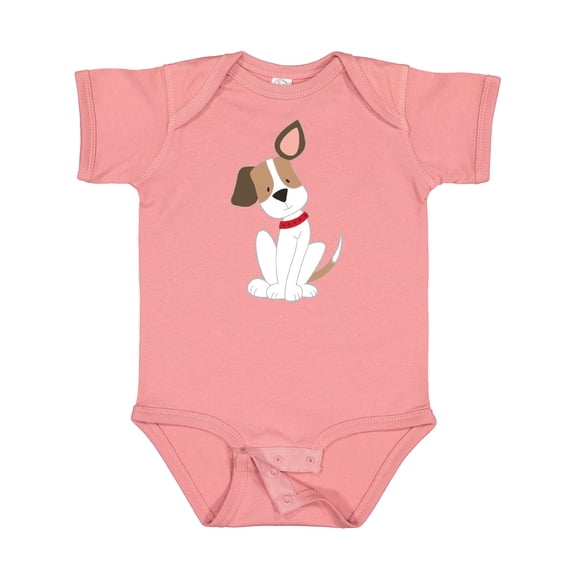 Inktastic Dog with ear up Boys or Girls Baby Bodysuit