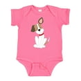 thumbnail image 1 of Inktastic Dog with ear up Boys or Girls Baby Bodysuit, 1 of 5