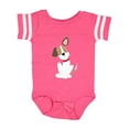 thumbnail image 1 of Inktastic Dog with ear up Boys or Girls Baby Bodysuit, 1 of 5