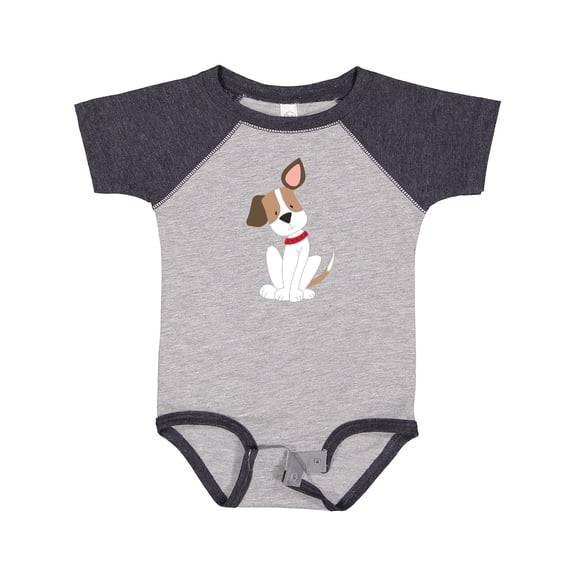 Inktastic Dog with ear up Boys or Girls Baby Bodysuit
