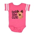 thumbnail image 1 of Inktastic Doggone Cute- Happy Puppy Boys or Girls Baby Bodysuit, 1 of 5