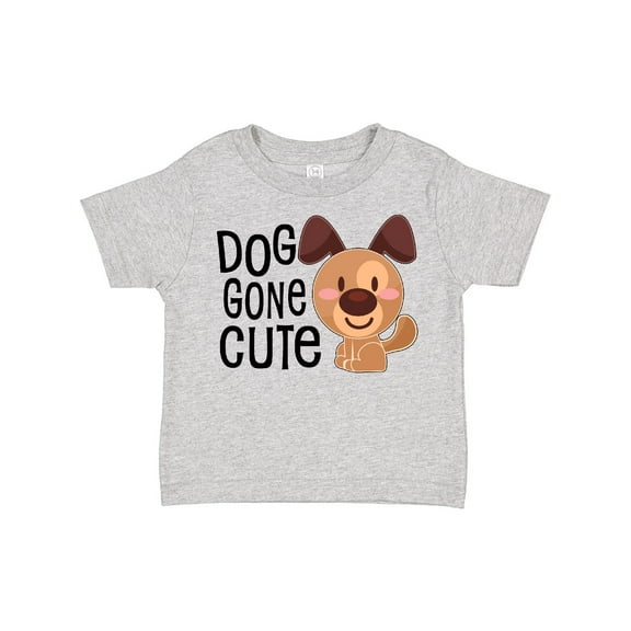 Inktastic Doggone Cute Happy Puppy Boys or Girls Toddler T-Shirt