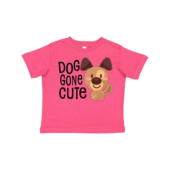 Inktastic Doggone Cute Happy Puppy Boys or Girls Toddler T-Shirt