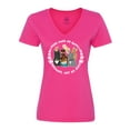 thumbnail image 1 of Inktastic Dogs Make Me Happy, Hoomans Not So Much-Cute Dog Family Women's V-Neck T-Shirt, 1 of 5