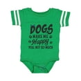 thumbnail image 1 of Inktastic Dogs Make Me Happy. You, Not So Much Boys or Girls Baby Bodysuit, 1 of 5