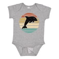 thumbnail image 1 of Inktastic Dolphin Cute Beach and Vacation Boys or Girls Baby Bodysuit, 1 of 5