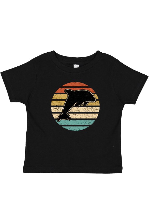 Dolphin Cute Beach and Vacation Boys or Girls Baby T-Shirt