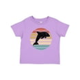 thumbnail image 1 of Inktastic Dolphin Cute Beach and Vacation Boys or Girls Toddler T-Shirt, 1 of 5