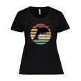 thumbnail image 1 of Inktastic Dolphin Cute Beach and Vacation Women's Plus Size T-Shirt, 1 of 5