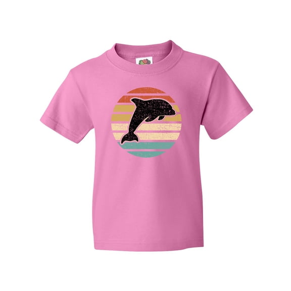 Inktastic Dolphin Cute Beach and Vacation Youth T-Shirt