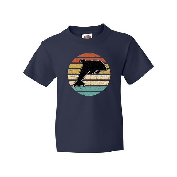 Inktastic Dolphin Cute Beach and Vacation Youth T-Shirt