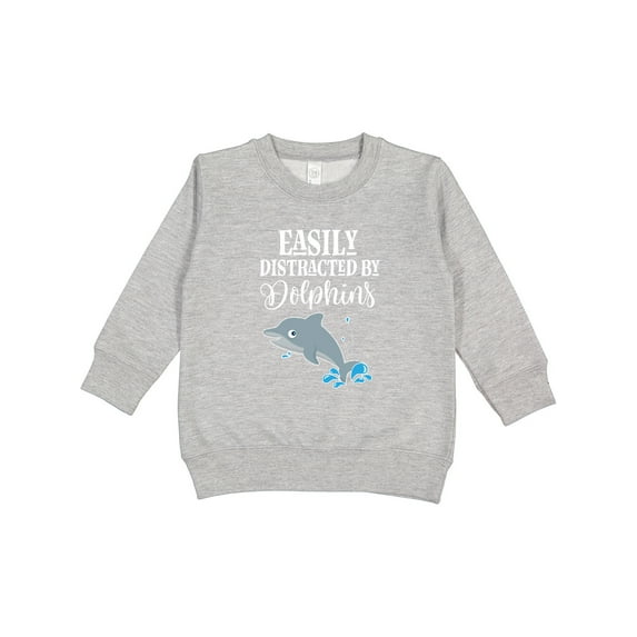 Inktastic Dolphin Lover Toddler Sweatshirt