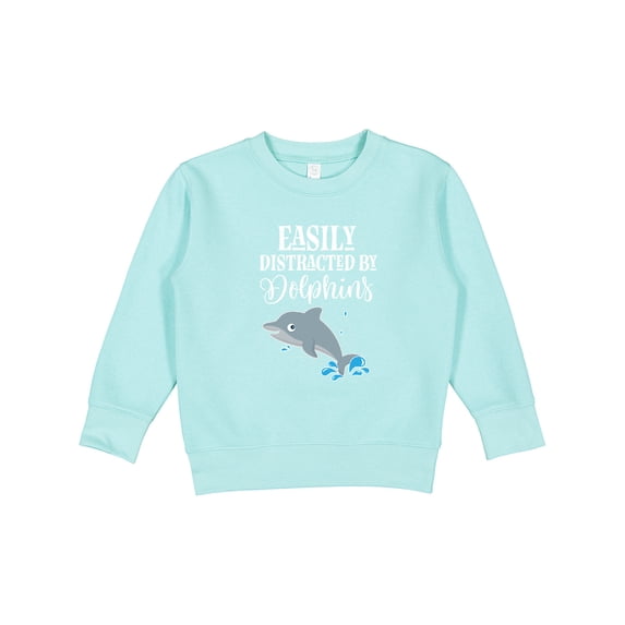 Inktastic Dolphin Lover Toddler Sweatshirt