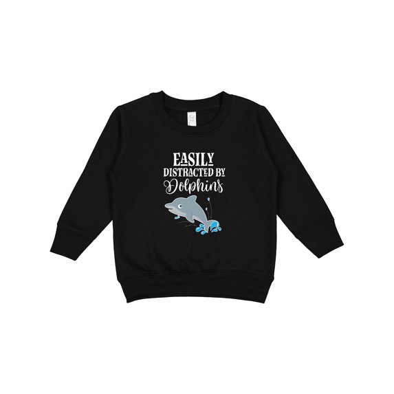 Inktastic Dolphin Lover Toddler Sweatshirt