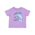 thumbnail image 1 of Inktastic Dolphin-itely the Cutest Boys or Girls Toddler T-Shirt, 1 of 5