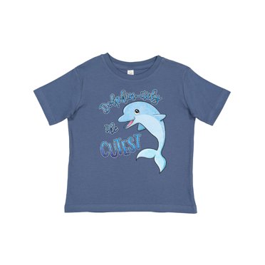 Inktastic Dolphin-itely the Cutest Boys or Girls Toddler T-Shirt