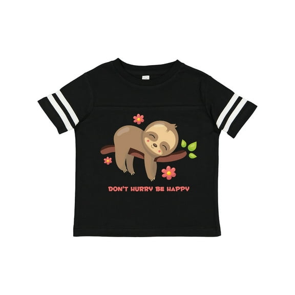 Inktastic Don't Hurry Sloth Girls Toddler T-Shirt