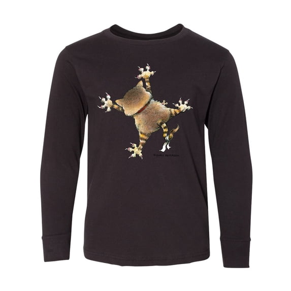 Inktastic Don't Let the Cat Out Long Sleeve Youth T-Shirt