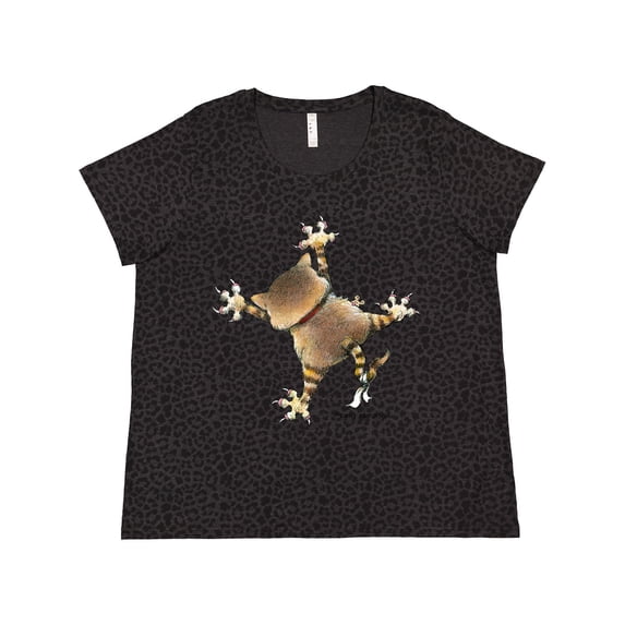 Inktastic Don't Let the Cat out Women's Plus Size T-Shirt
