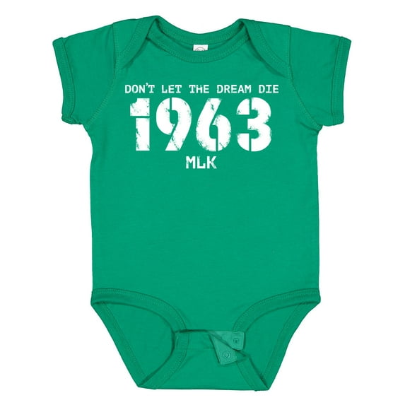 Inktastic Don't Let the Dream Die 1963 MLK Boys or Girls Baby Bodysuit