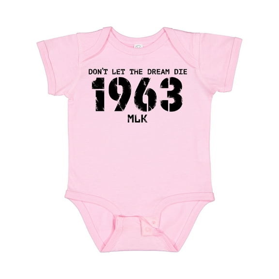 Inktastic Don't Let the Dream Die 1963 Mlk Boys or Girls Baby Bodysuit