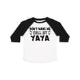 thumbnail image 1 of Inktastic Don't Make Me Call My Yaya Boys or Girls Toddler T-Shirt, 1 of 5