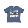 thumbnail image 1 of Inktastic Don't Mess with My Baby Sister Boys or Girls Toddler T-Shirt, 1 of 5