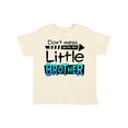 thumbnail image 1 of Inktastic Don't Mess with My Little Brother Boys or Girls Toddler T-Shirt, 1 of 5