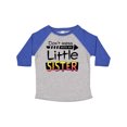 thumbnail image 1 of Inktastic Don't Mess with My Little Sister Boys or Girls Toddler T-Shirt, 1 of 5