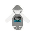 thumbnail image 1 of Inktastic Don't Mess with my Little Brother Boys or Girls Long Sleeve Baby Bodysuit, 1 of 5