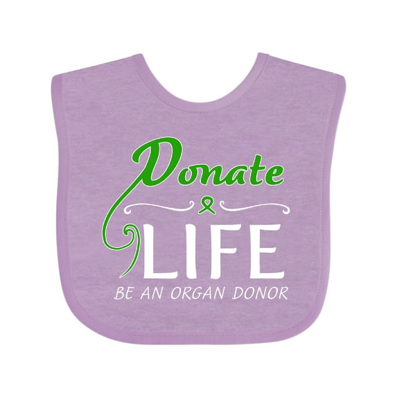 Inktastic Donate Life-be an Organ Donor Boys or Girls Baby Bib