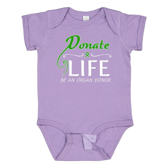 Inktastic Donate Life-be an Organ Donor Boys or Girls Baby Bodysuit