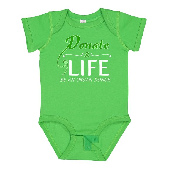 Inktastic Donate Life-be an Organ Donor Boys or Girls Baby Bodysuit
