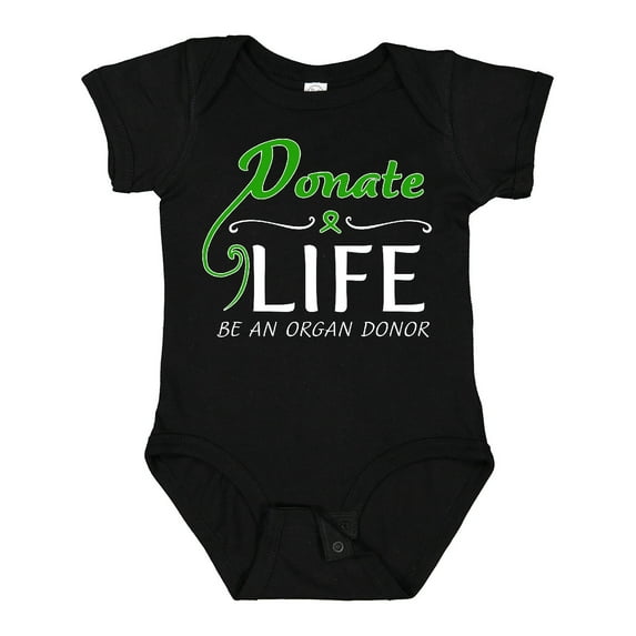 Inktastic Donate Life-be an Organ Donor Boys or Girls Baby Bodysuit