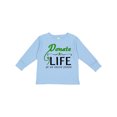 thumbnail image 1 of Inktastic Donate Life-Be an Organ Donor Boys or Girls Long Sleeve Toddler T-Shirt, 1 of 5