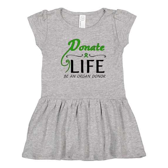 Inktastic Donate Life-Be an Organ Donor Girls Toddler Dress