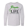thumbnail image 1 of Inktastic Donate Life-Be an Organ Donor Long Sleeve Youth T-Shirt, 1 of 5