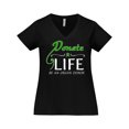 thumbnail image 1 of Inktastic Donate Life-Be an Organ Donor Women's Plus Size V-Neck T-Shirt, 1 of 5
