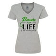 thumbnail image 1 of Inktastic Donate Life-Be an Organ Donor Women's V-Neck T-Shirt, 1 of 5