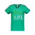 thumbnail image 1 of Inktastic Donate Life-Be an Organ Donor Women's V-Neck T-Shirt, 1 of 5