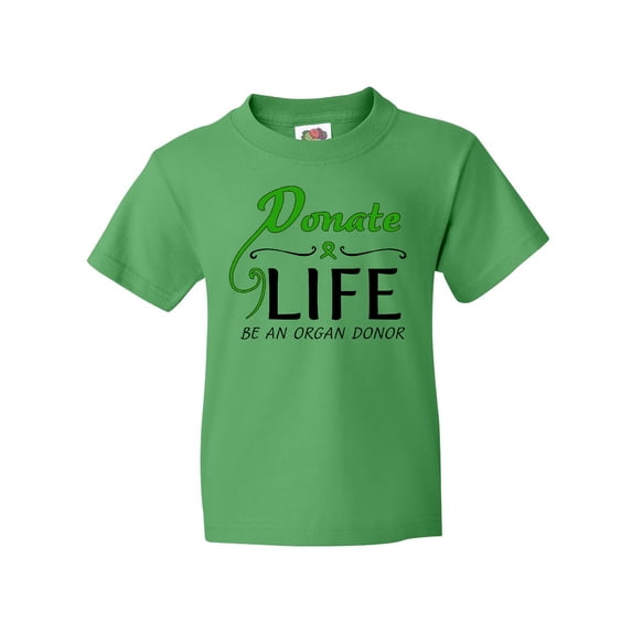 Inktastic Donate Life-Be an Organ Donor Youth T-Shirt