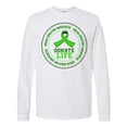 thumbnail image 1 of Inktastic Donate Life-organ Donation Awareness Long Sleeve T-Shirt, 1 of 5