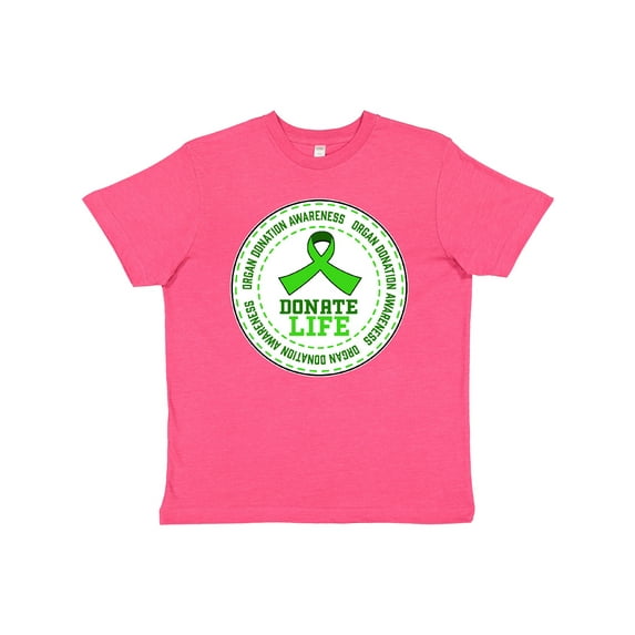 Inktastic Donate Life-Organ Donation Awareness Youth T-Shirt