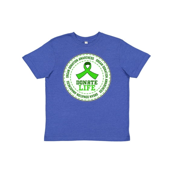 Inktastic Donate Life-Organ Donation Awareness Youth T-Shirt